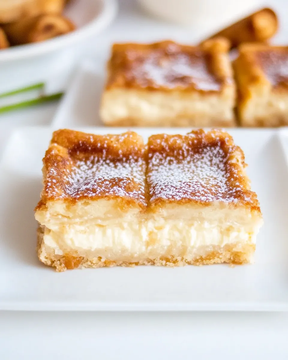 Easy Churro Cheesecake Bars recipe photo