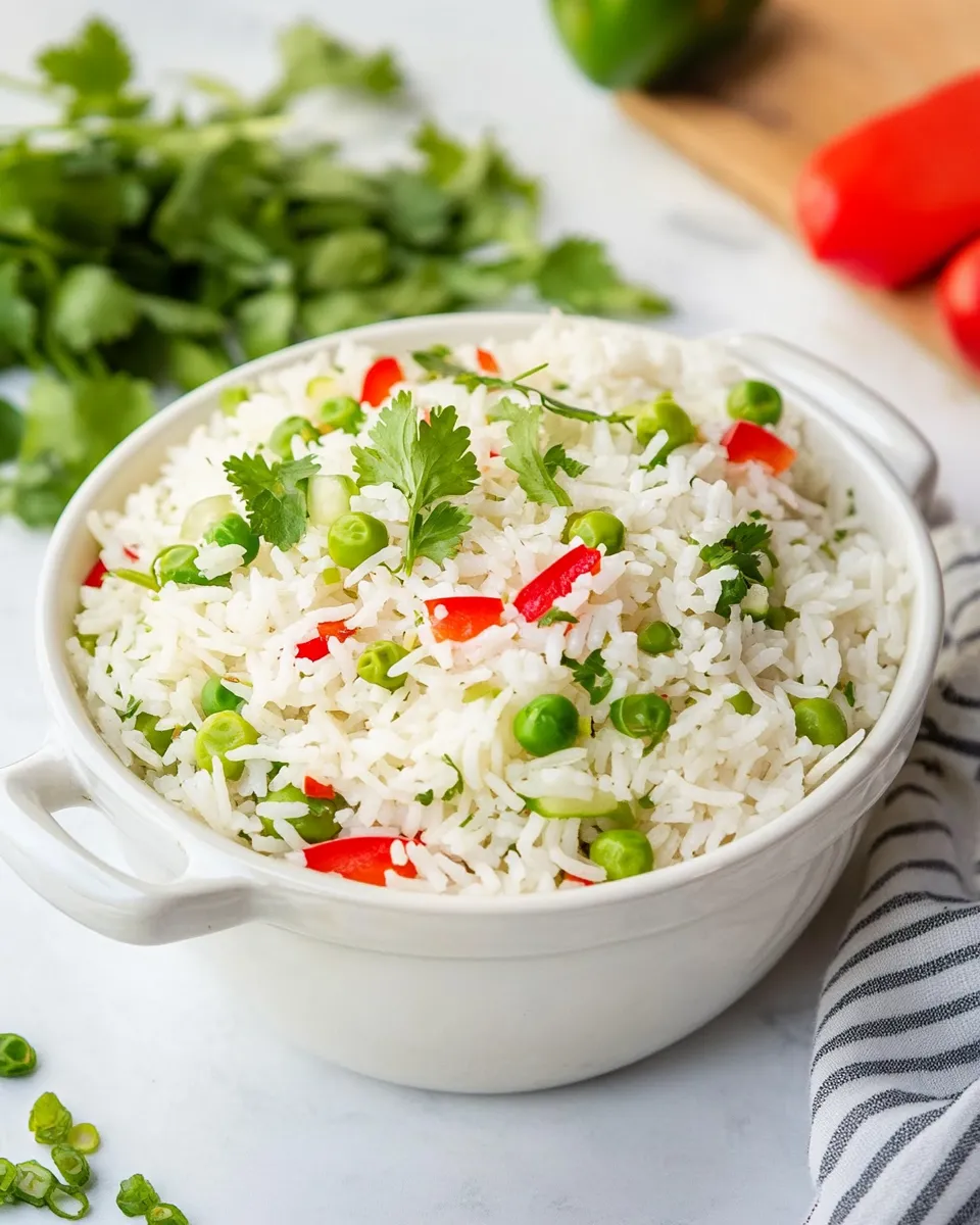 Easy Cilantro Rice dish photo