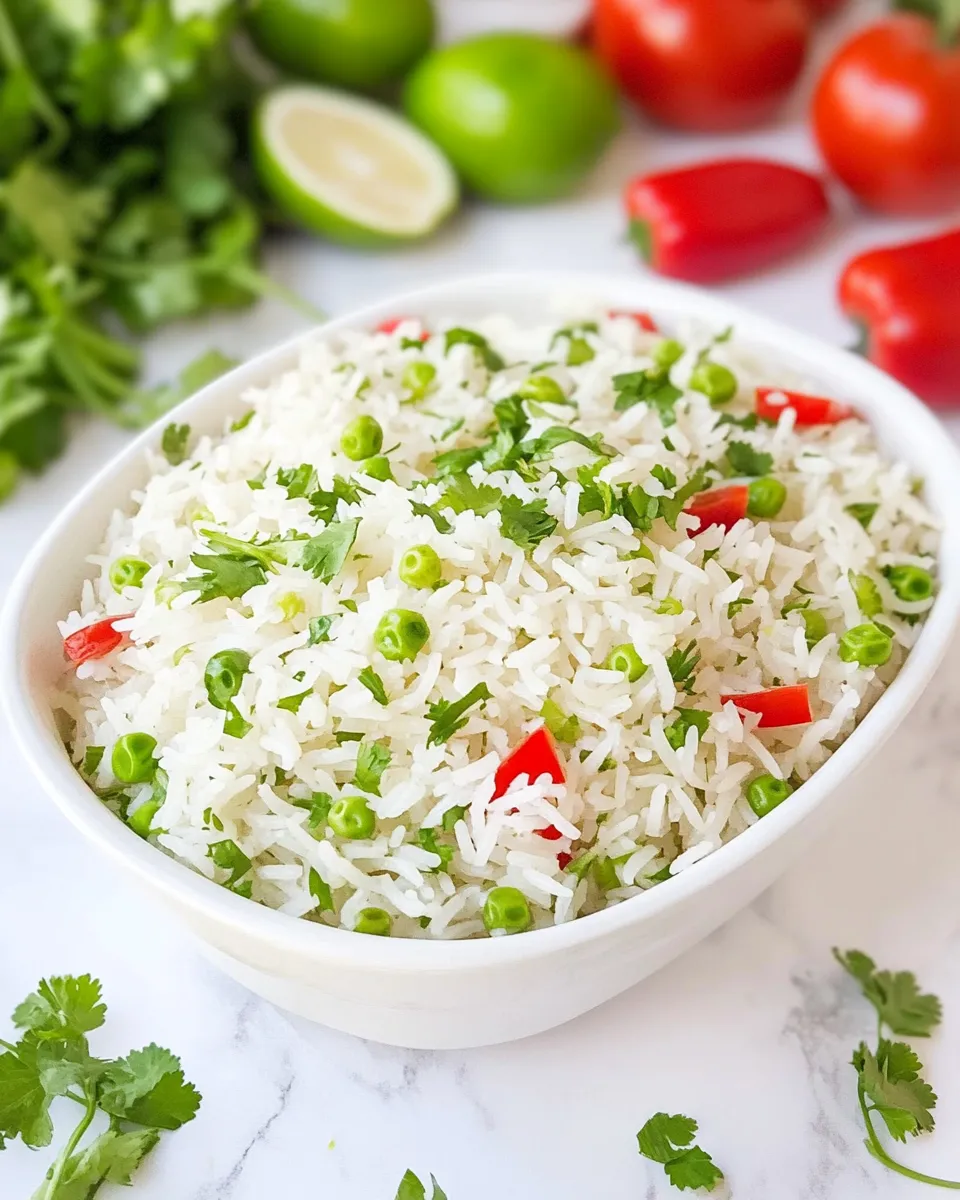 Quick Cilantro Rice image