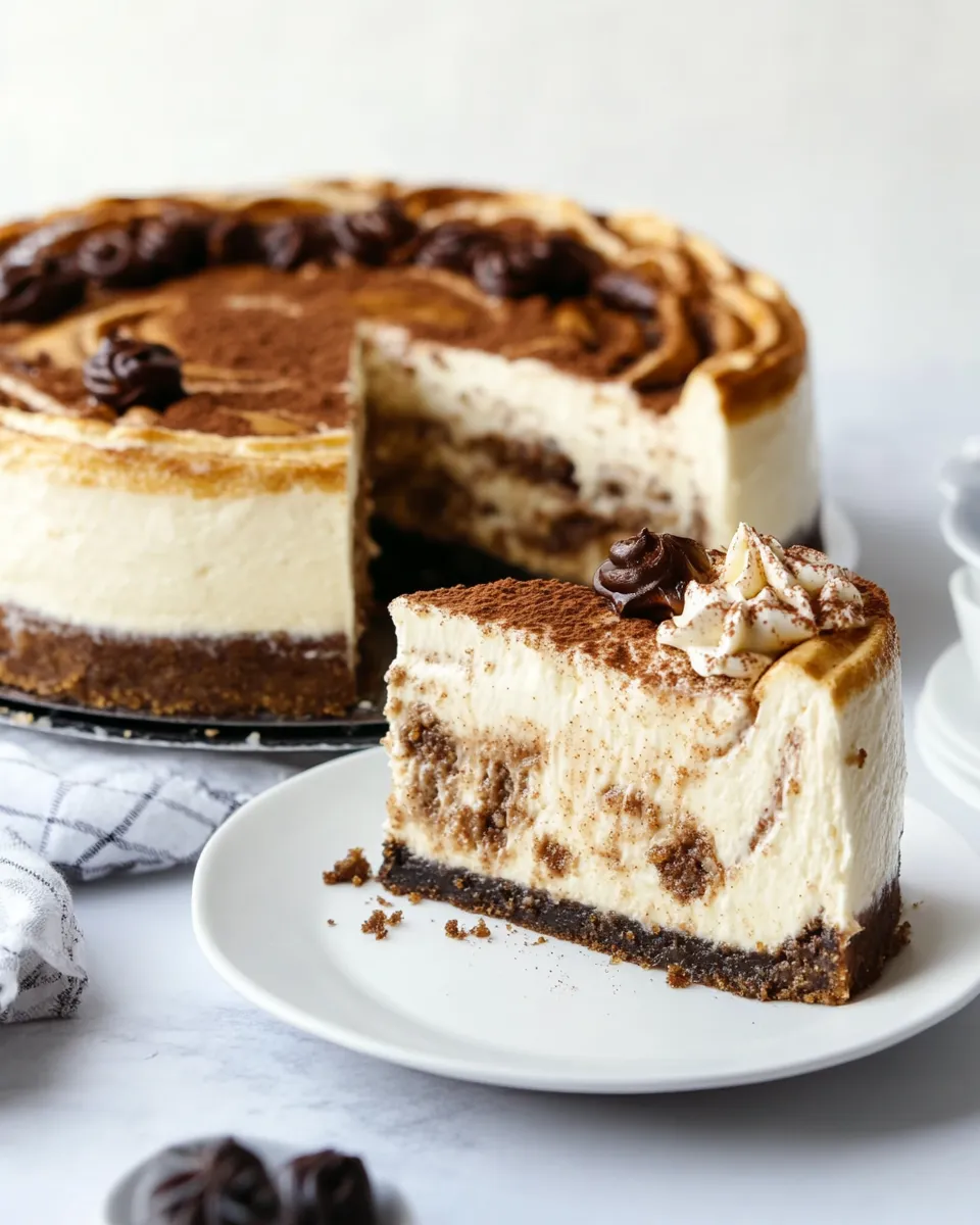 Classic Cinnamon Roll Cheesecake image