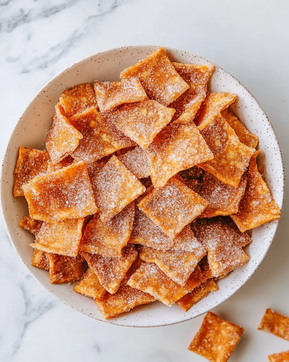 Easy Cinnamon Sugar Chips recipe photo