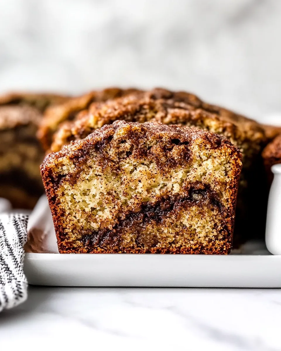 Classic Cinnamon Swirl Banana Bread image