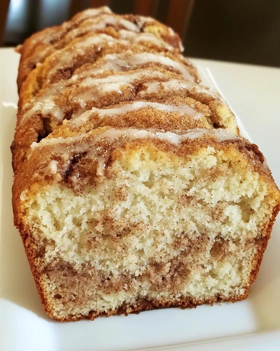 Easy Cinnamon Swirl Quick Bread recipe photo