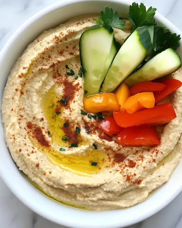 Homemade Classic Hummus Recipe photo