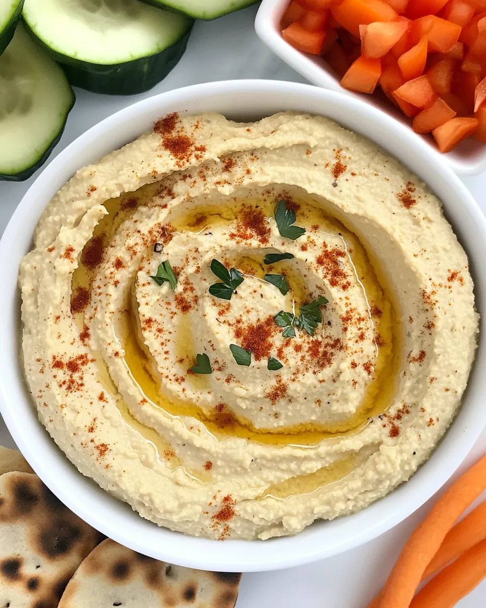 Easy Classic Hummus Recipe image