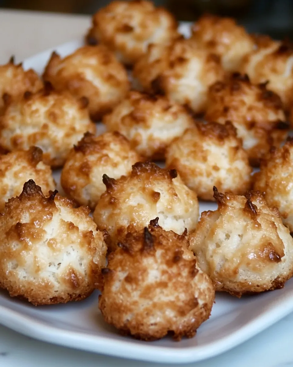 Classic Cocadas Recipe (Coconut Macaroons) image