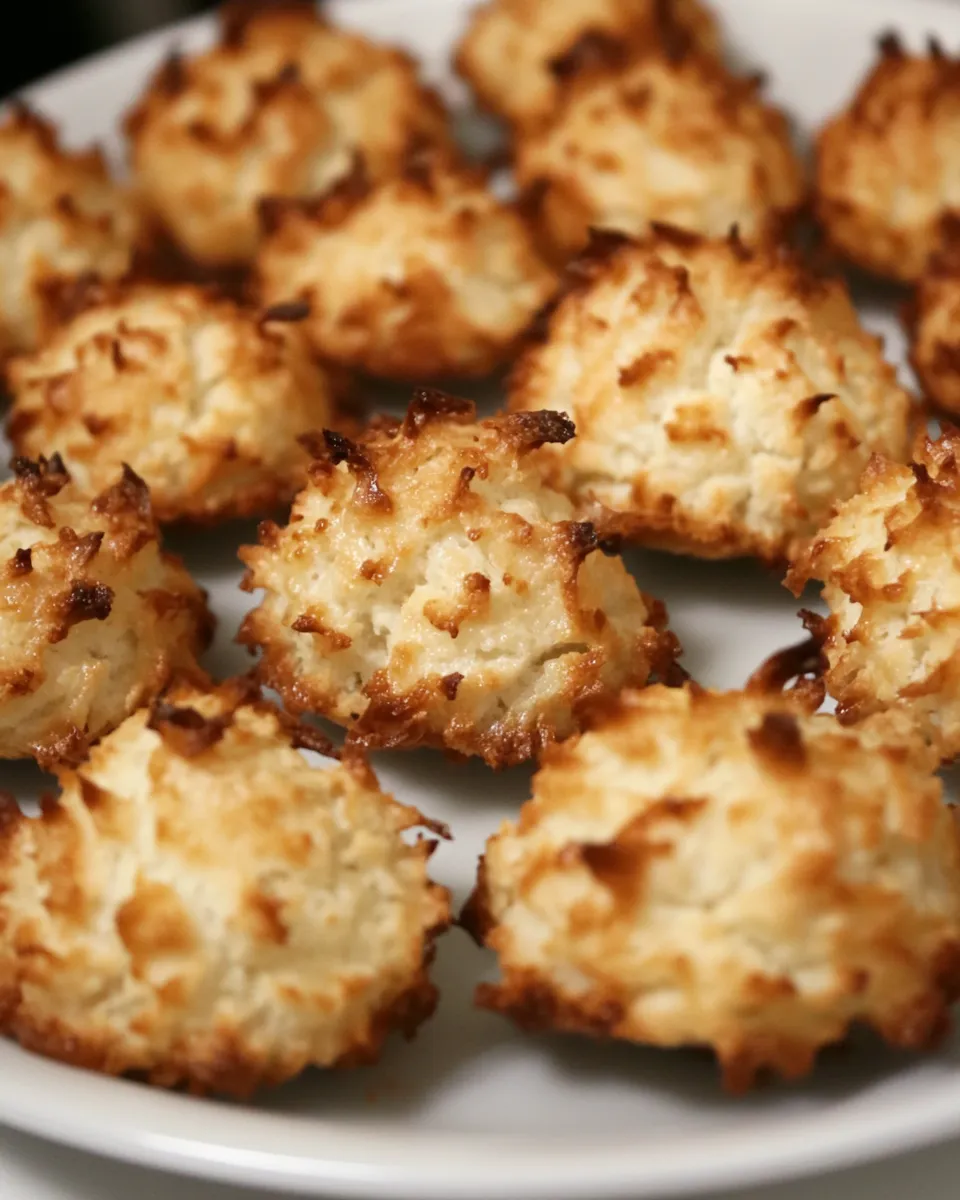 Delicious Cocadas Recipe (Coconut Macaroons) dish photo