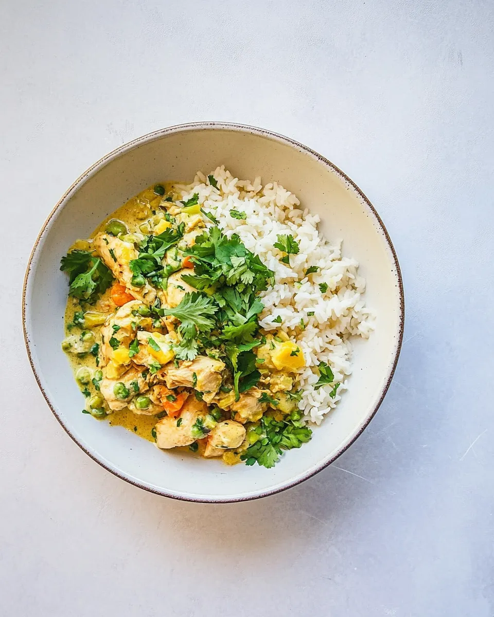Easy Coconut Chicken and Rice recipe photo