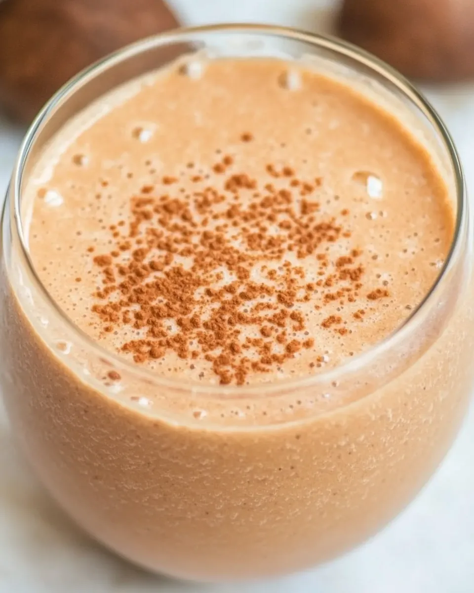 Delicious Coconut Coffee Smoothie photo
