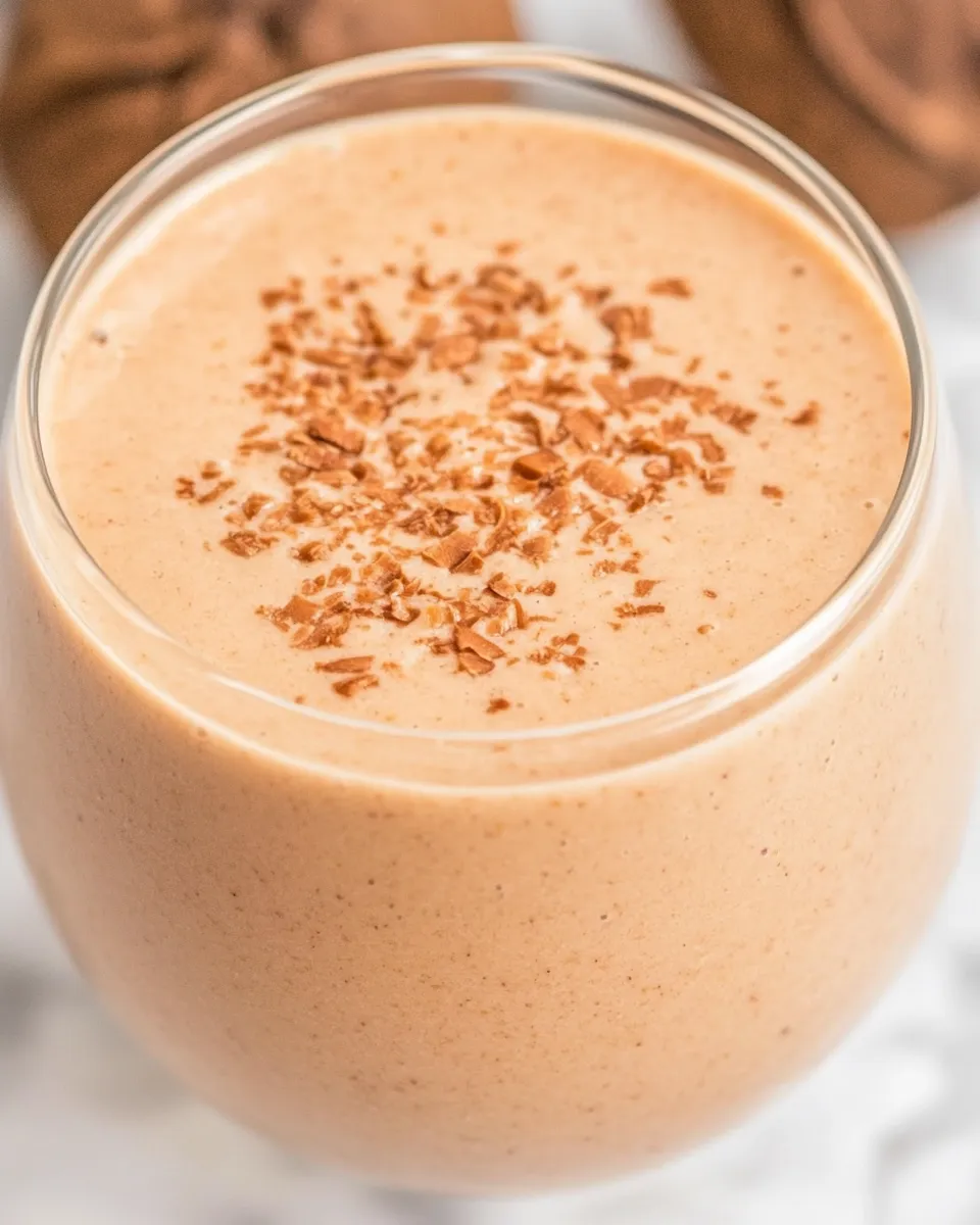 Healthy Coconut Coffee Smoothie recipe image