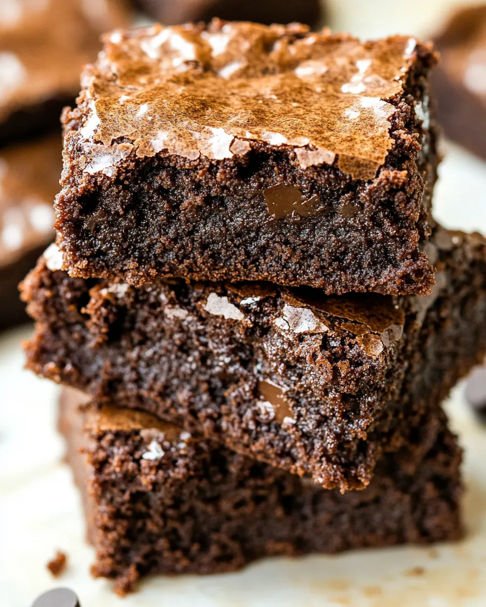 Easy Coconut Flour Brownies recipe photo