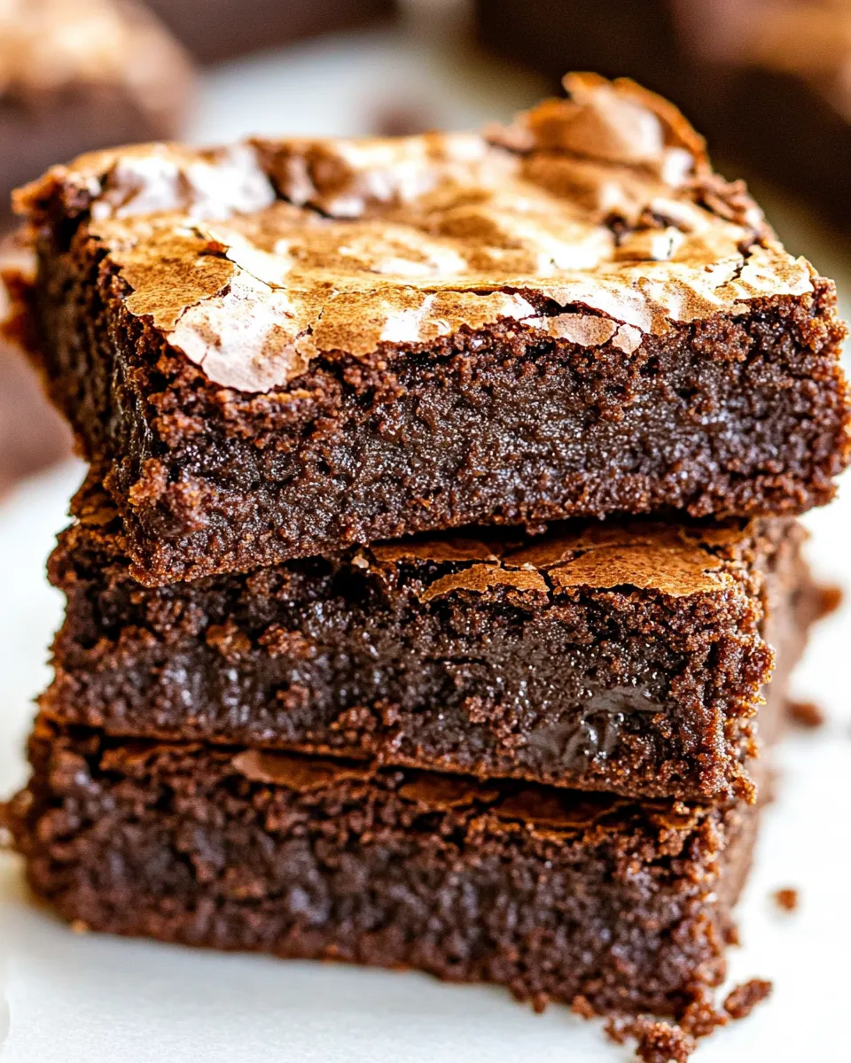 Tasty Coconut Flour Brownies shot