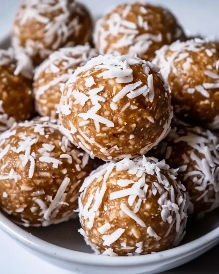 Homemade Coconut Halva Balls photo