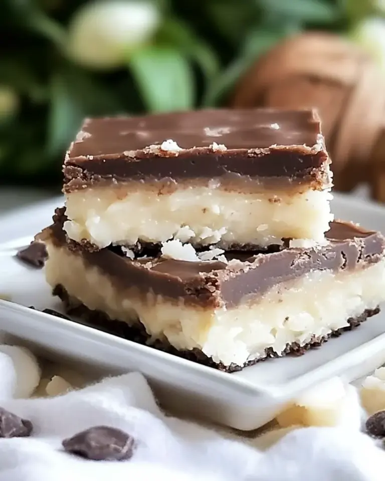 Homemade Coconut Mounds Bars photo