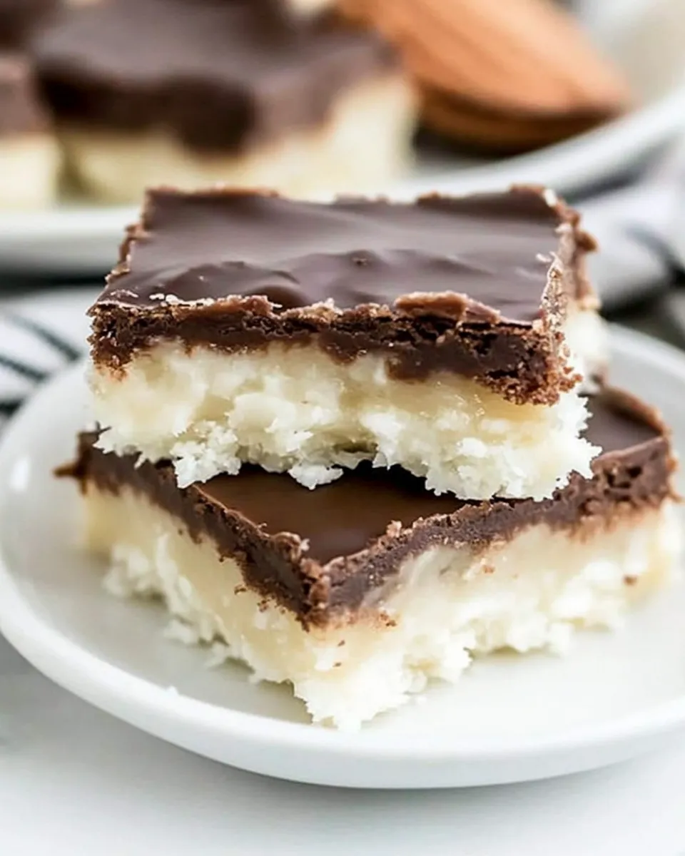 Classic Coconut Mounds Bars image