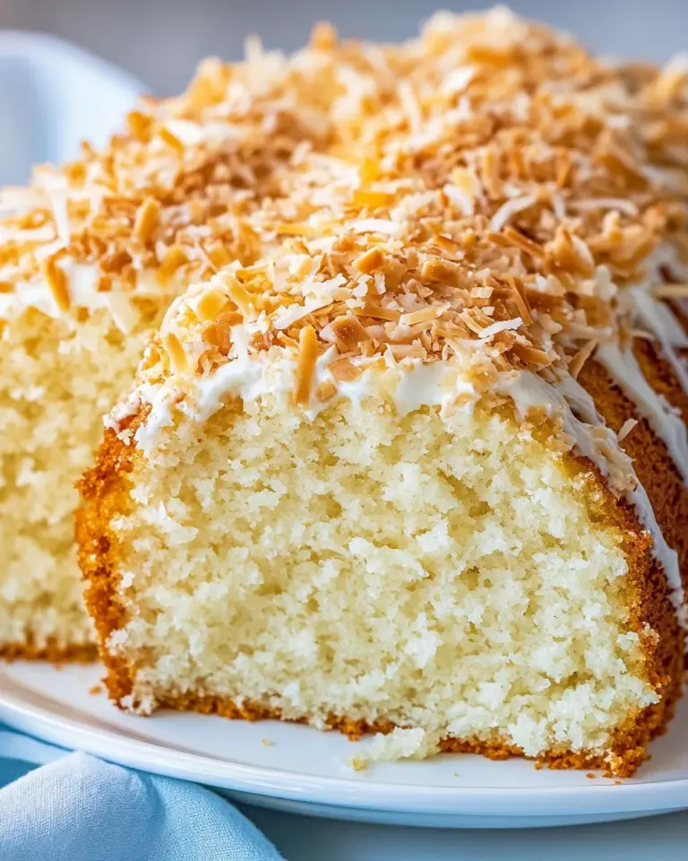 Homemade Coconut Pound Cake photo