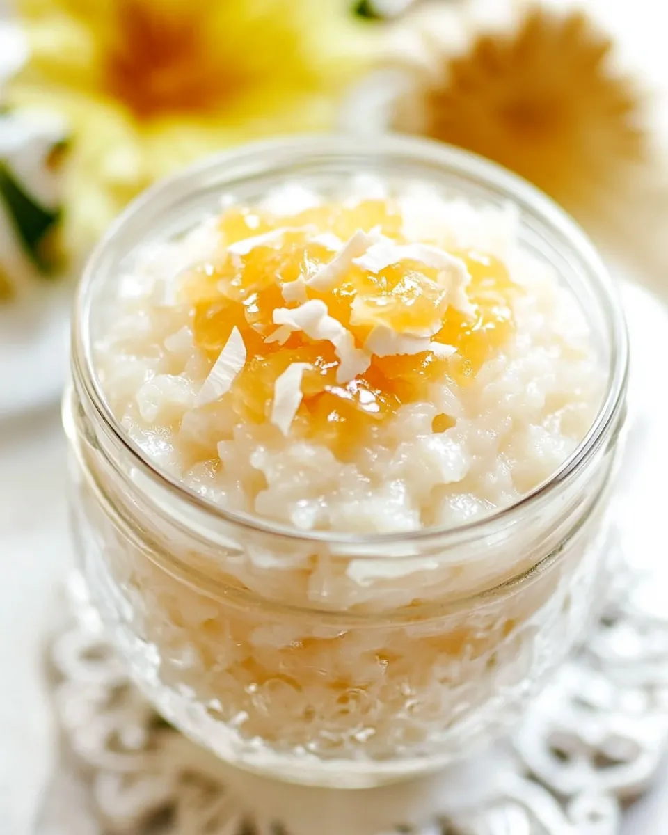Delicious Coconut Tapioca shot
