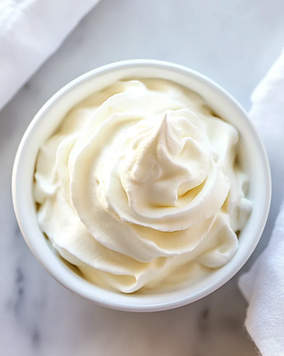 Classic Coconut Whipped Cream image