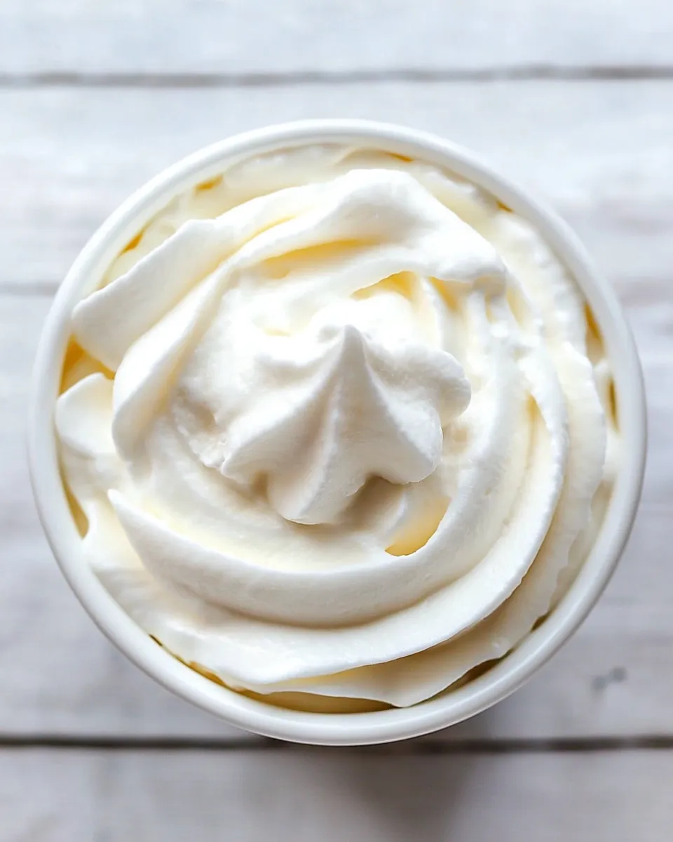 Easy Coconut Whipped Cream recipe photo
