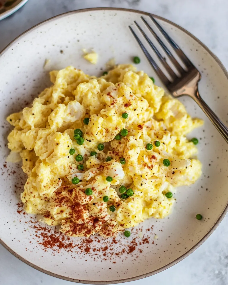 Easy Cod Scrambled Eggs photo