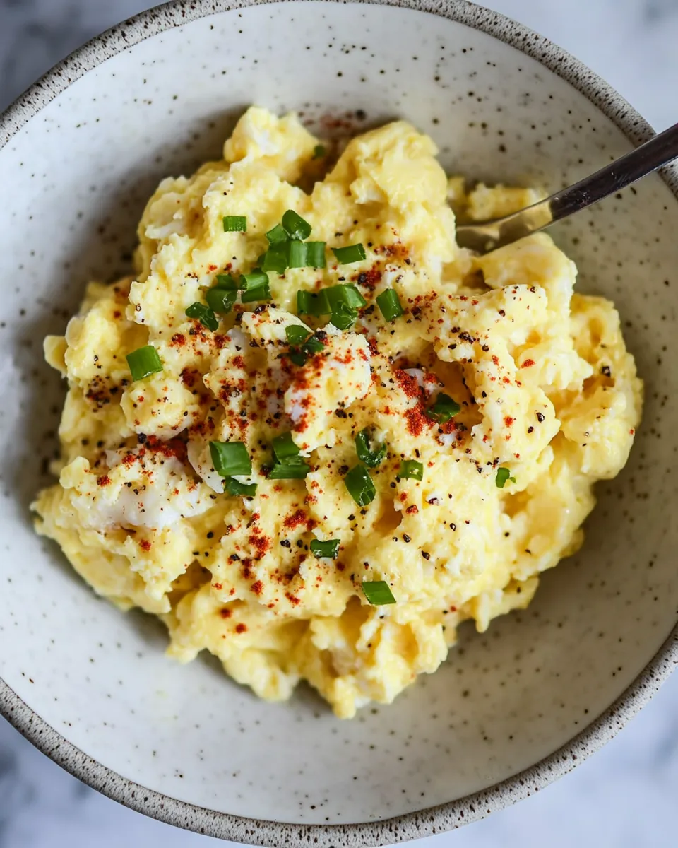Delicious Cod Scrambled Eggs image