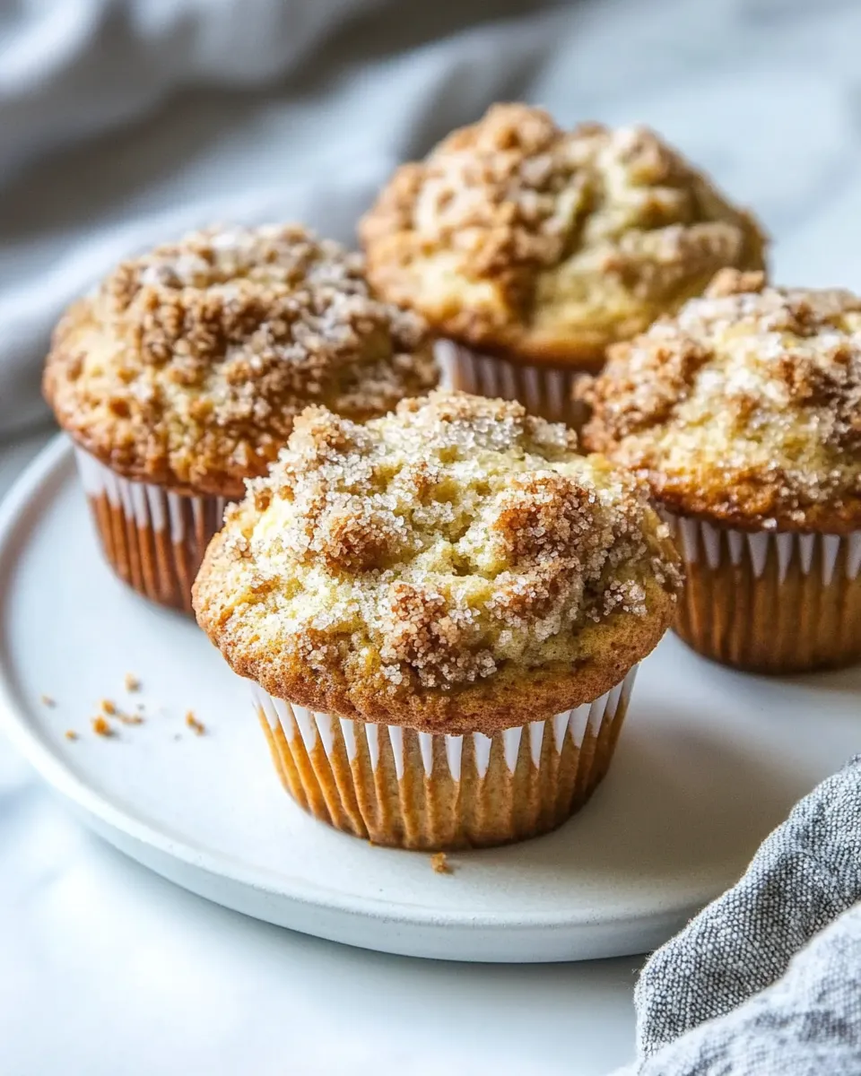 Easy Coffee Cake Muffin Recipe shot