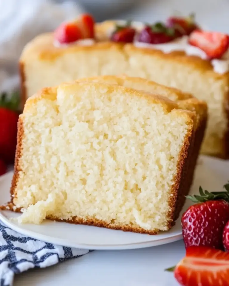 Homemade Condensed Milk Pound Cake photo