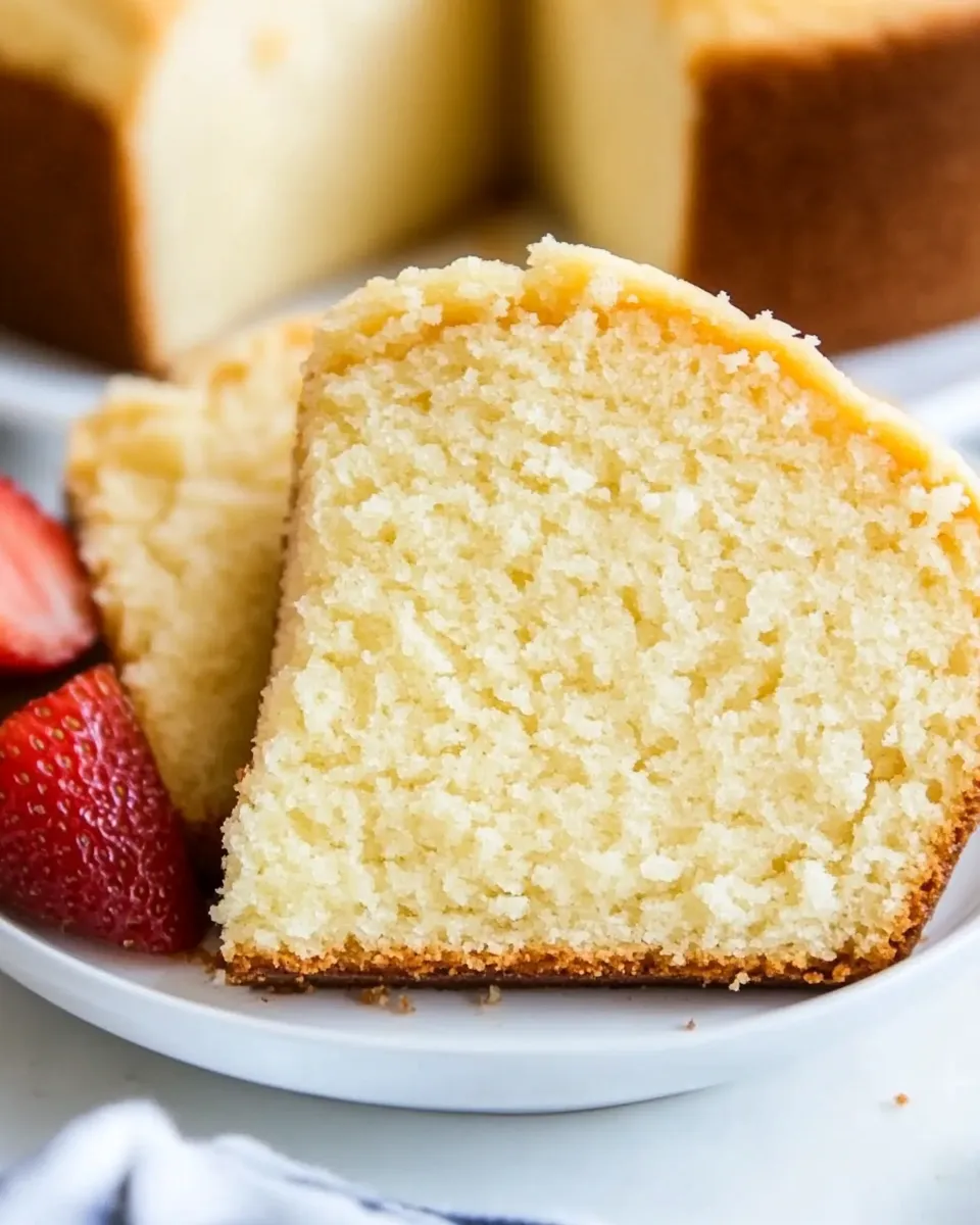 Classic Condensed Milk Pound Cake image