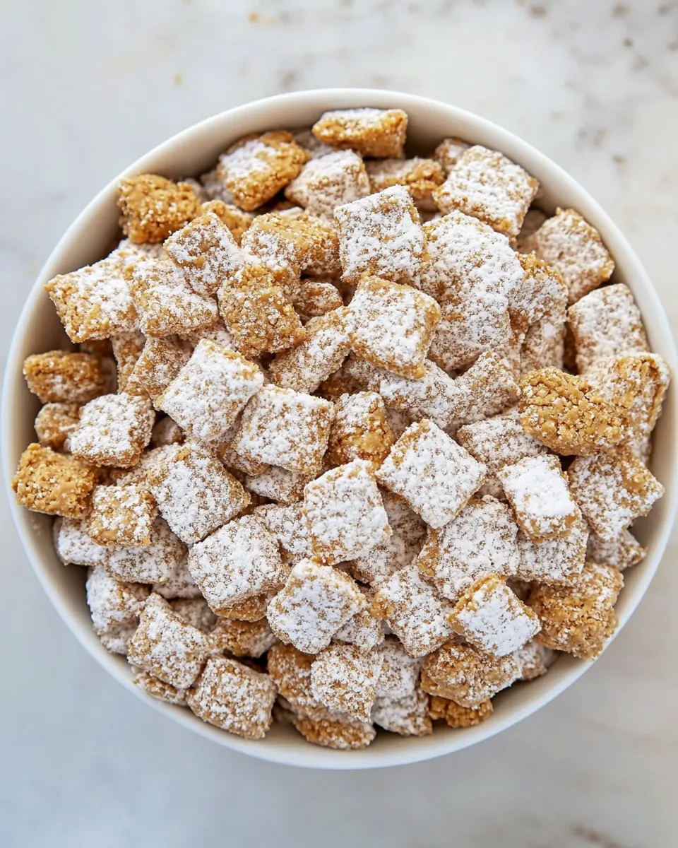 Delicious Cookie Butter Muddy Buddies image