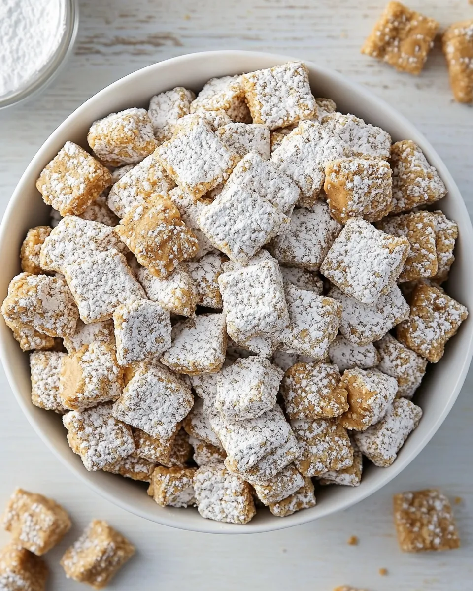 Easy Cookie Butter Muddy Buddies recipe photo