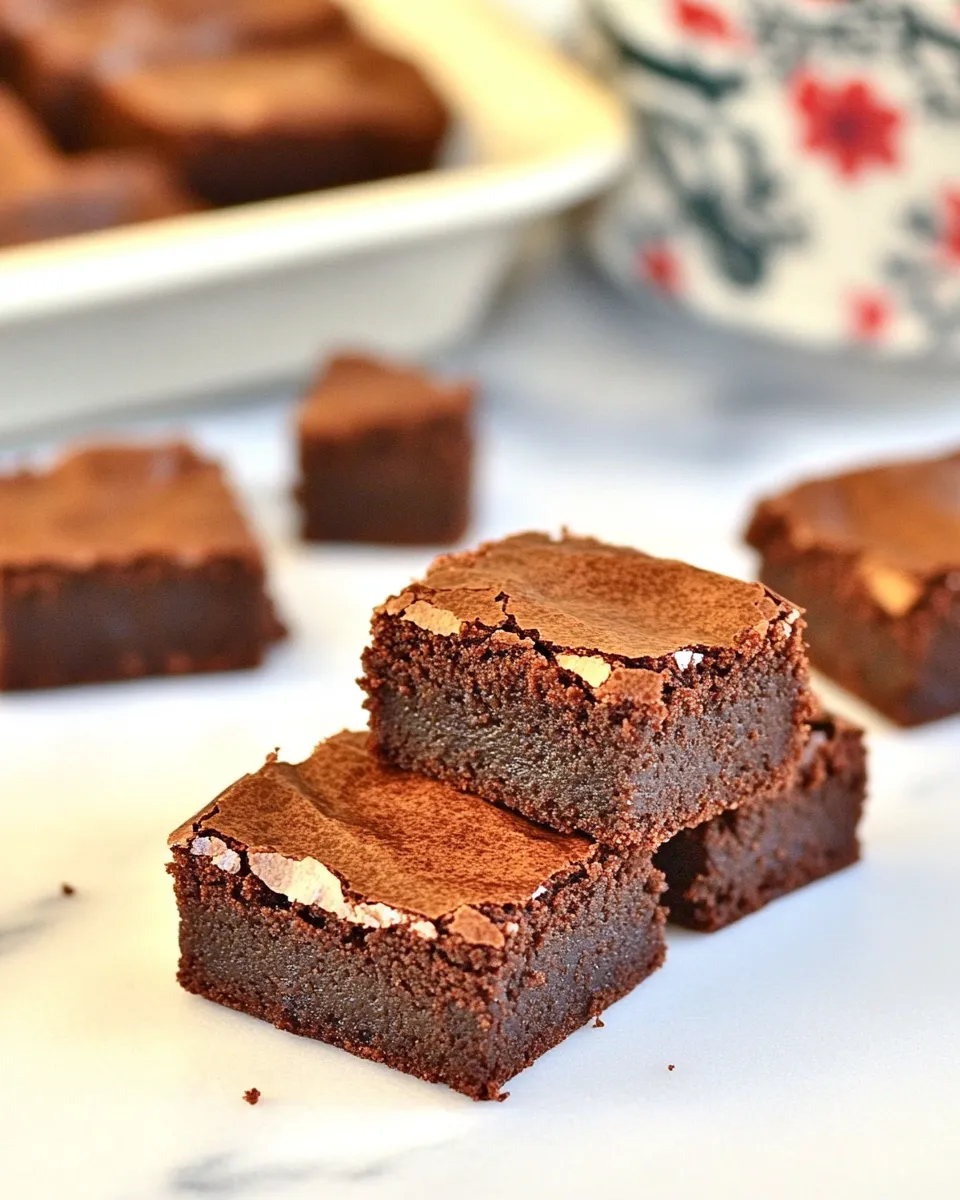 Easy Cook's Illustrated Chewy Brownies recipe photo