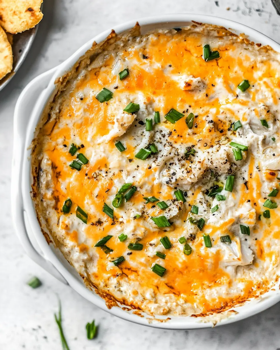 Delicious Crab Dip shot
