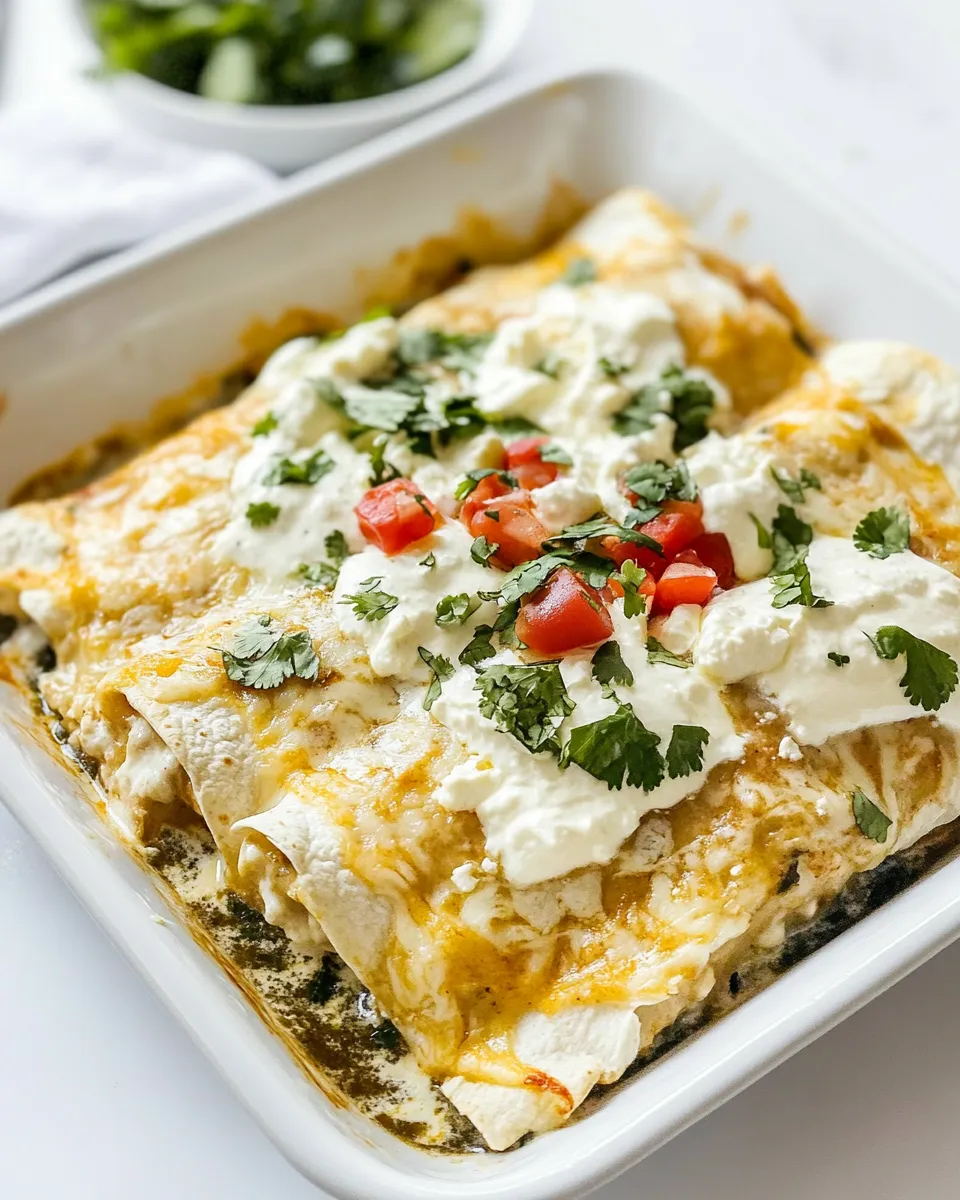 Easy Cream Cheese Enchiladas recipe photo