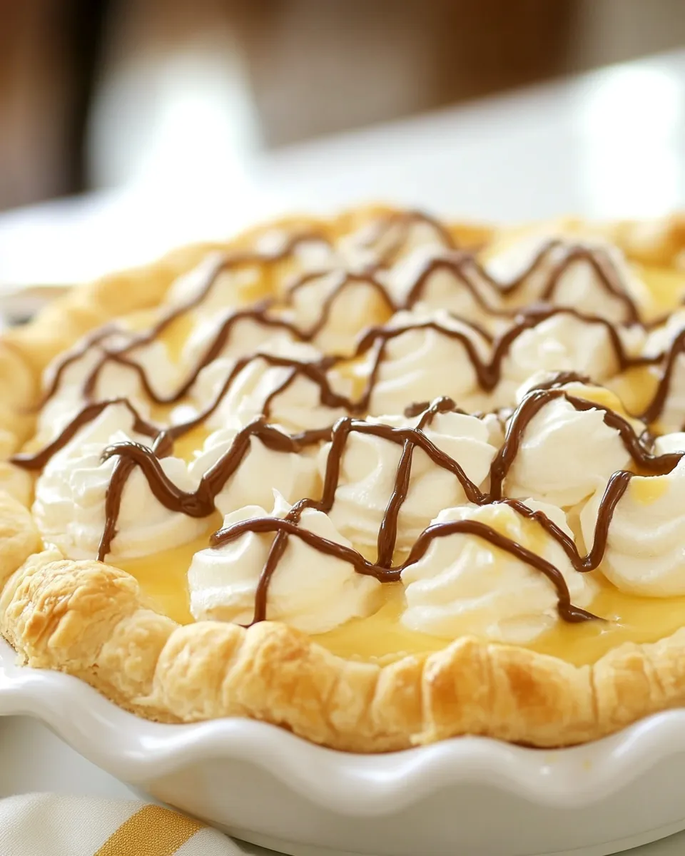 Easy Cream Puff Pie recipe photo