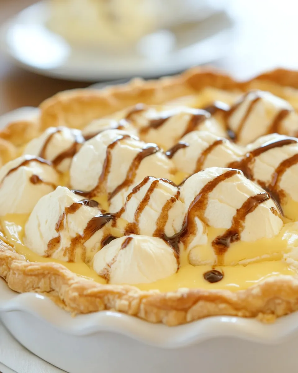 Delicious Cream Puff Pie shot