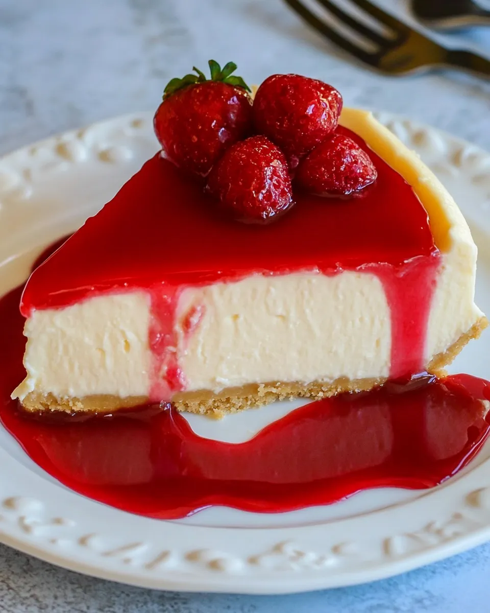 Classic Creamy Cheesecake Recipe image