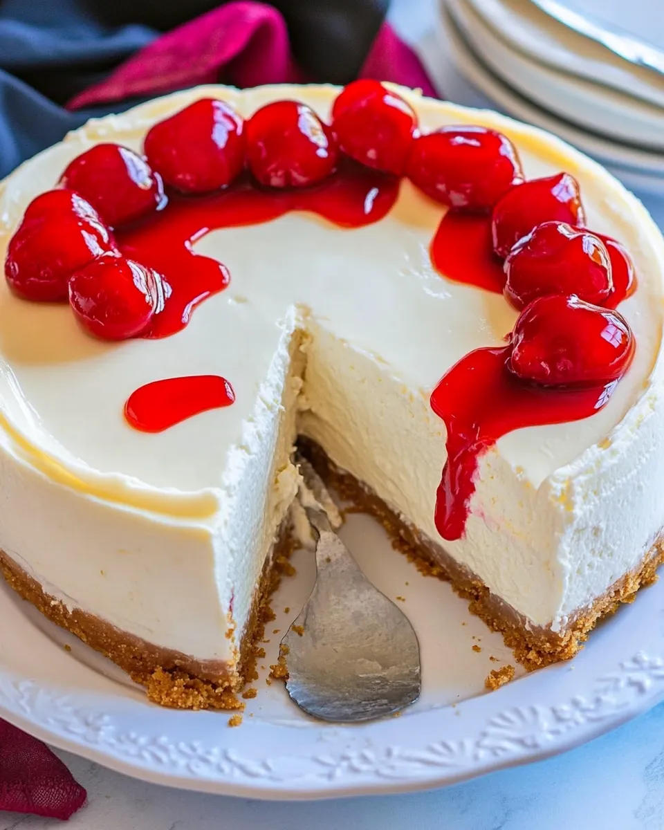Delicious Creamy Cheesecake Recipe dish photo