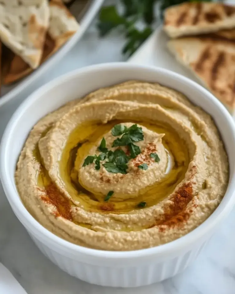 Homemade Creamy Hummus from Scratch photo