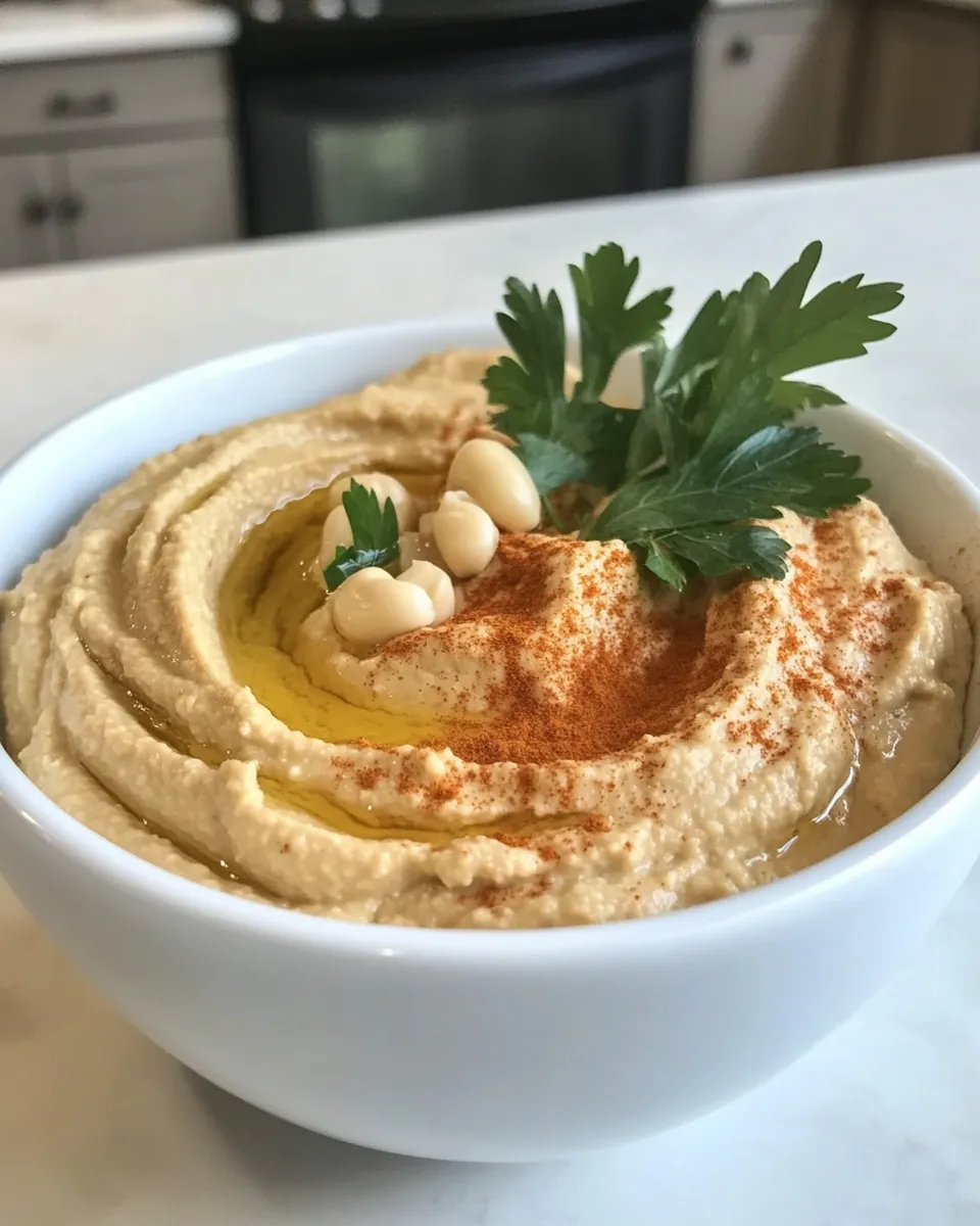 Classic Creamy Hummus from Scratch image