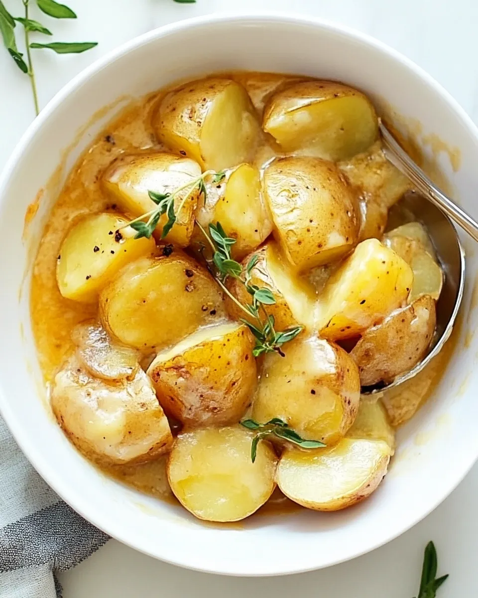 Quick Creamy Instant Pot Potatoes shot