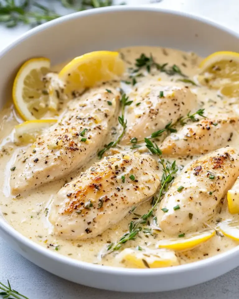 Homemade Creamy Lemon Parmesan Chicken photo