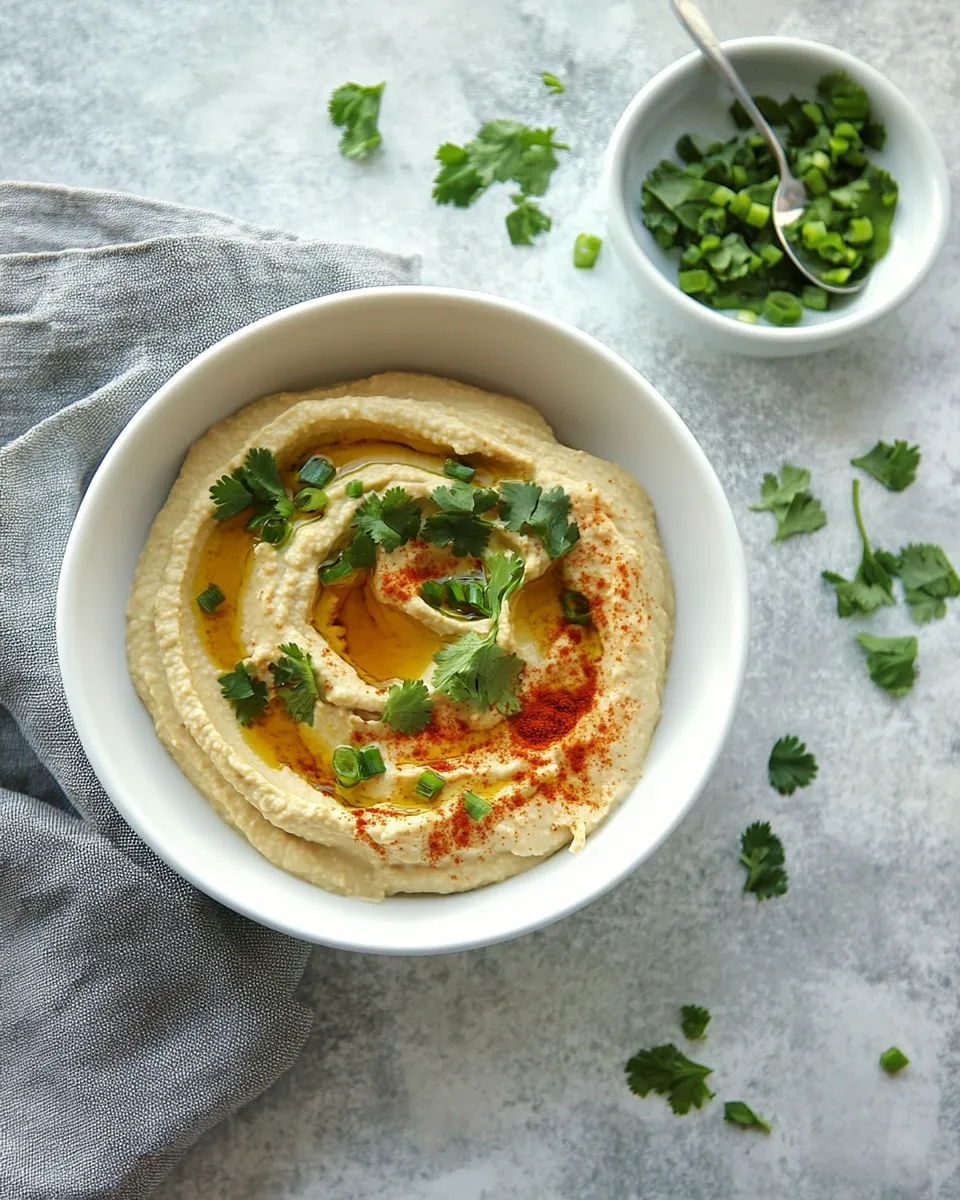 Delicious Creamy Oil-free Hummus image