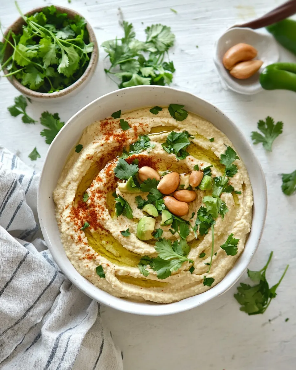 Easy Creamy Oil-free Hummus recipe photo