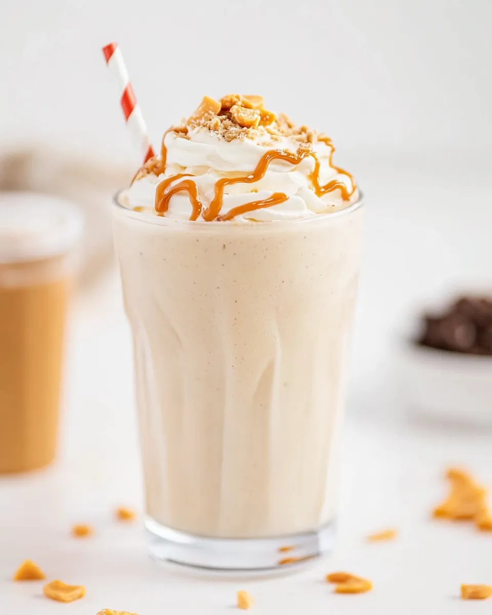 Easy Creamy Peanut Butter Milkshake recipe photo