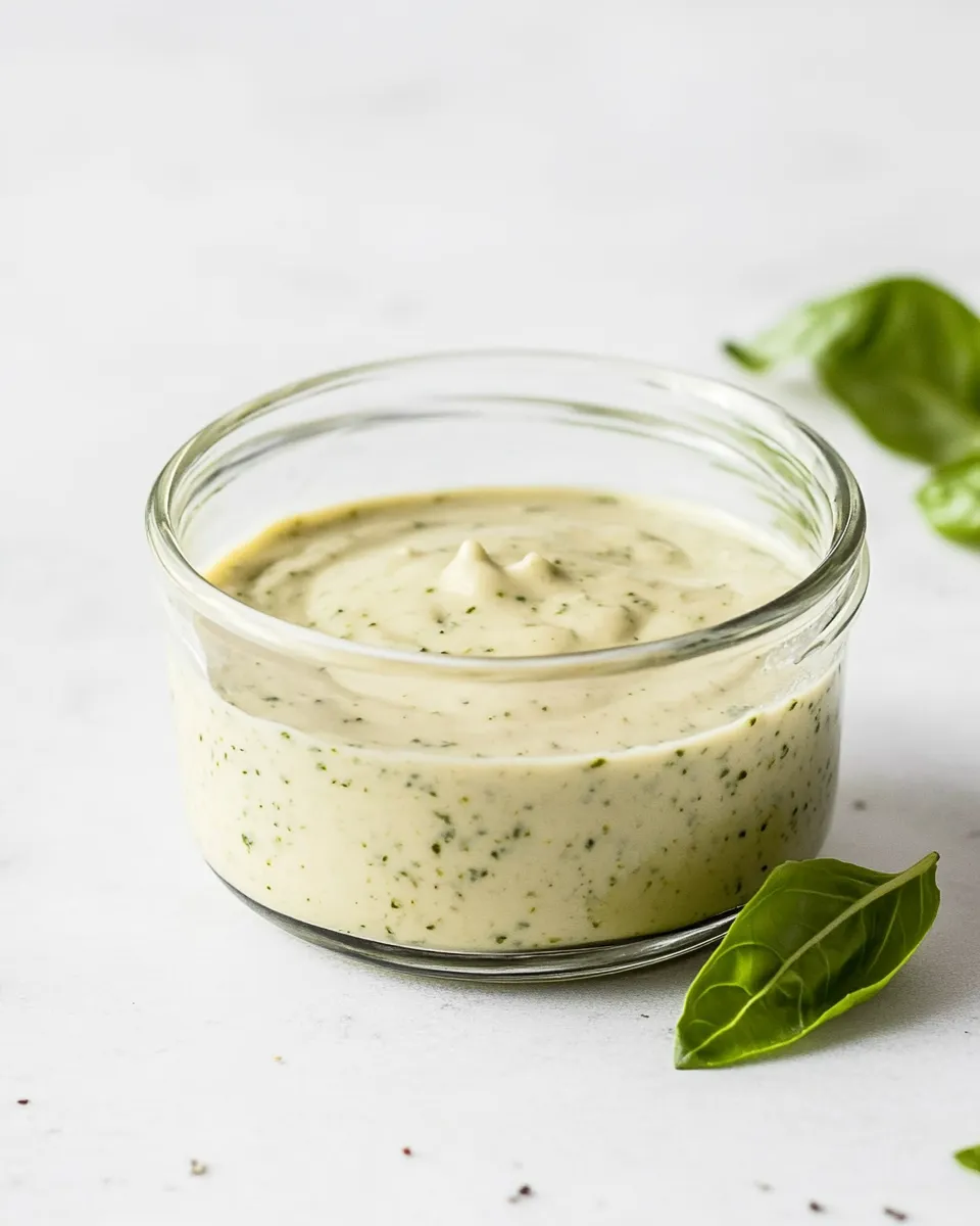 Classic Creamy Pesto Dressing image
