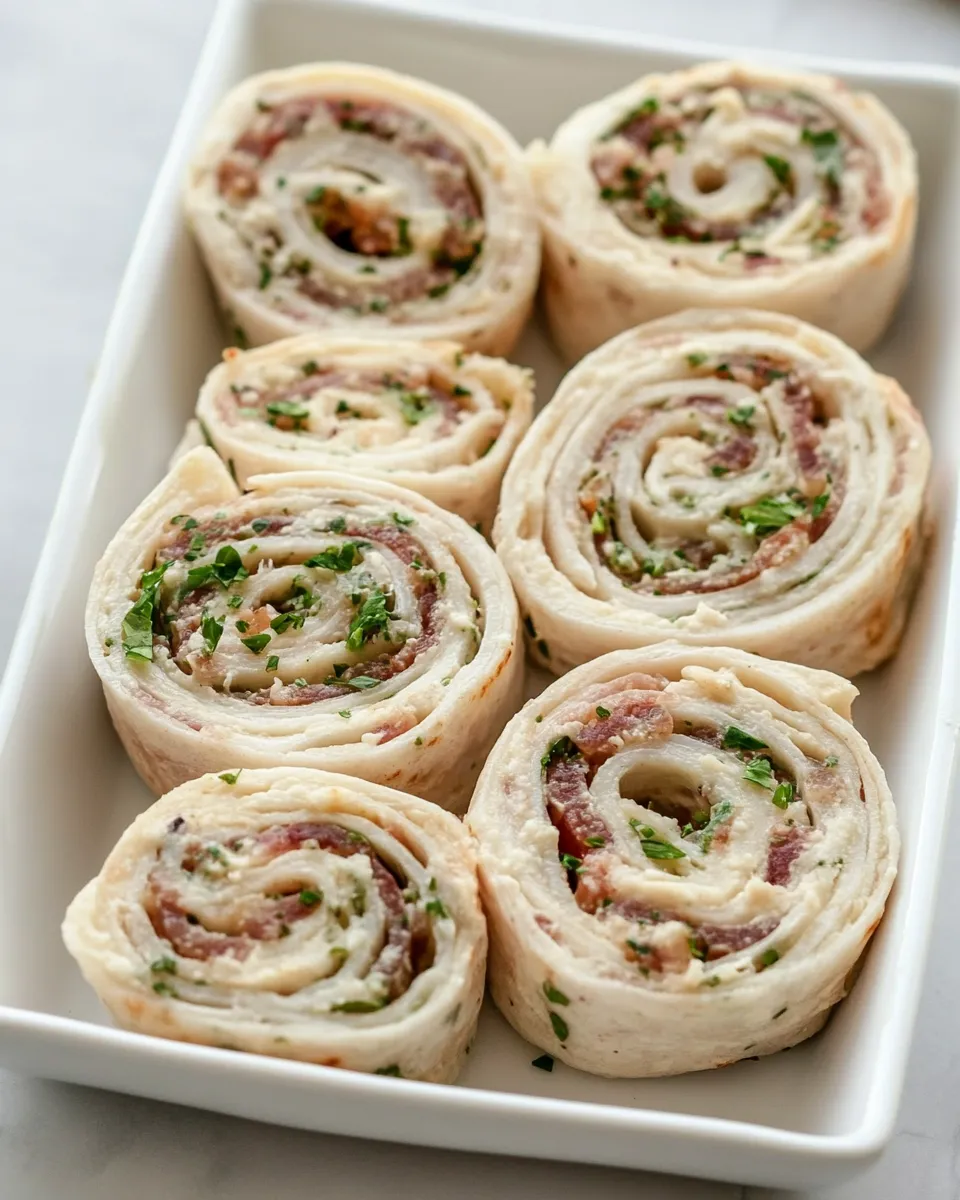 Classic Creamy Salsa Pinwheels image