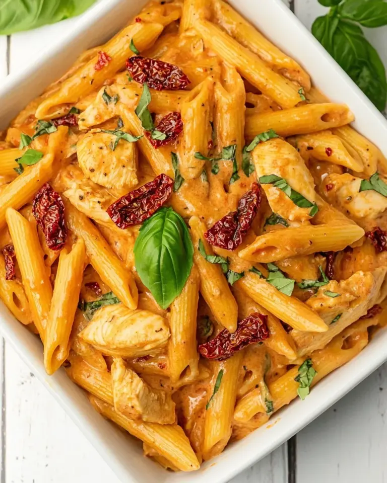 Easy Creamy Sun-Dried Tomato Chicken Pasta (Gluten-Free, Dairy-Free) photo