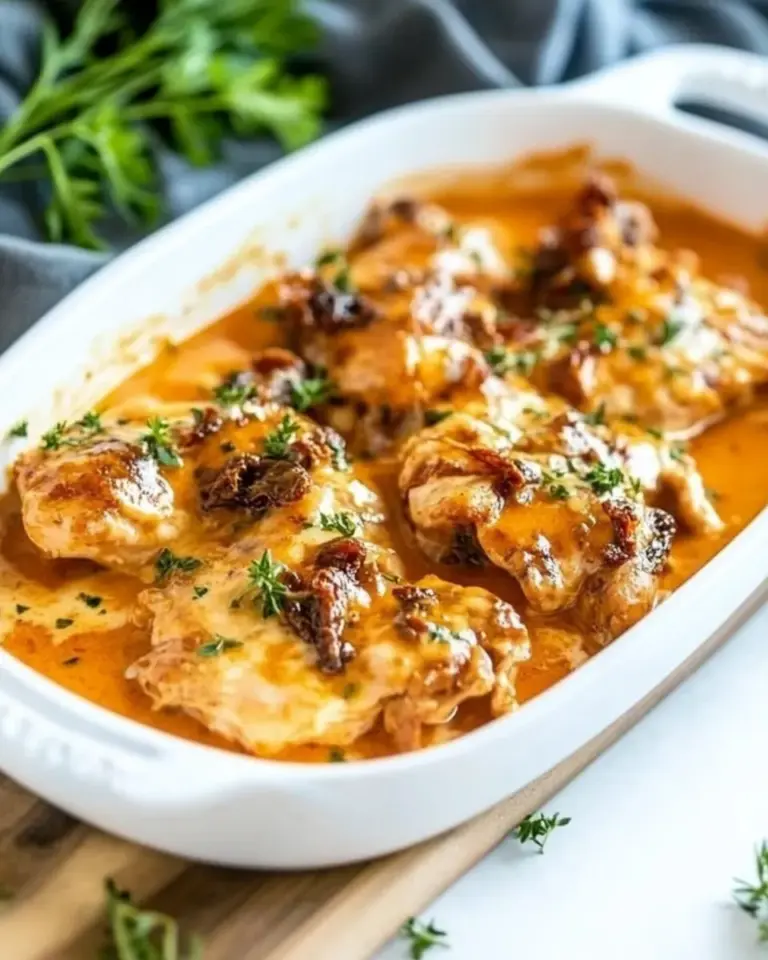 Homemade Creamy Sun Dried Tomato Chicken photo