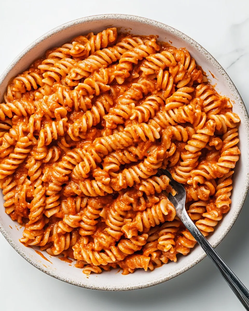 Easy Creamy Tomato Pasta Recipe shot