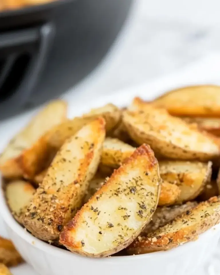 Homemade Crispy Air Fryer Potato Wedges photo